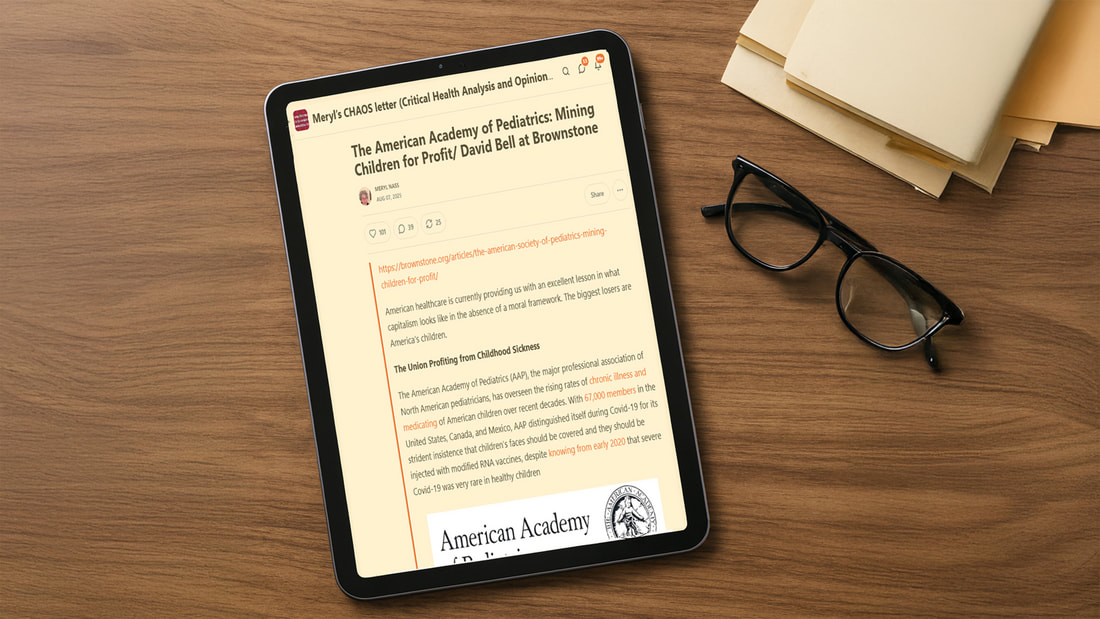 American Academy of Pediatrics vaccine censorship, AAP deletes vaccine harm studies, Meryl Nass vaccine research, vaccine safety censorship, independent science for children