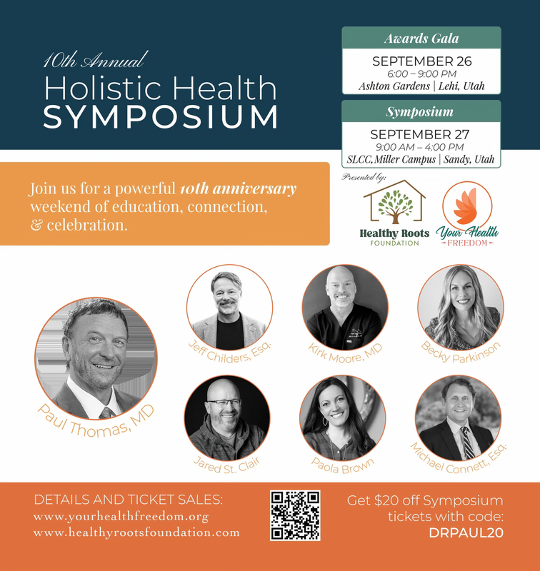 Your Health Freedom 2025 events, 10th annual health symposium Utah, health advocacy gala September 2025, fluoride and dental health symposium Utah, vaccine education event Your Health Freedom