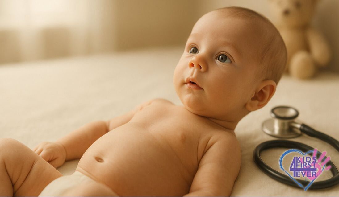A newborn baby resting peacefully in a family member's arms, representing the importance of evidence-based newborn health decisions.